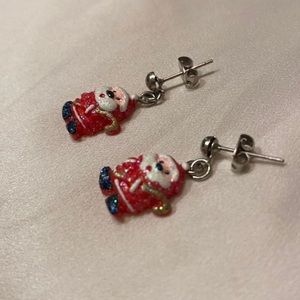 Santa Earrings